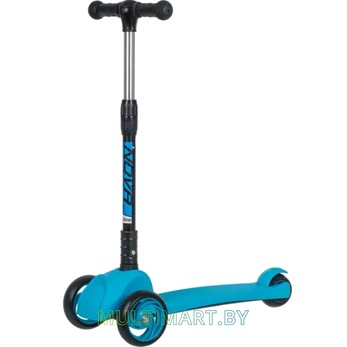 Самокат Novatrack Disco-Kids Basic 120H.DISCOKIDS.BL20 (голубой, 2020)